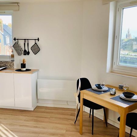 La Belle Vue Appartement 2 Personnes Vue Port Dieppe Bagian luar foto
