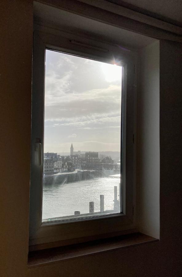La Belle Vue Appartement 2 Personnes Vue Port Dieppe Bagian luar foto